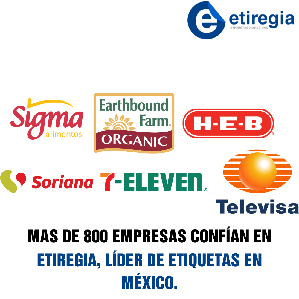 Etiqueta 2x1 Térmico Directo con Pleca - Rollo de 2,500 Etiquetas (Imprime rápido y con la máxima calidad)